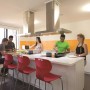 ECU JLP New communal kitchen people shot